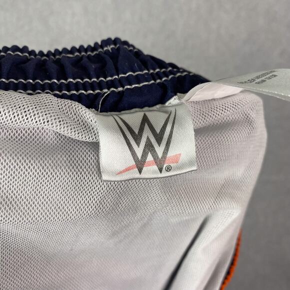 WWE Boys M Ultimate Warrior Swim Trunks Shorts Liner - Picture 8 of 9